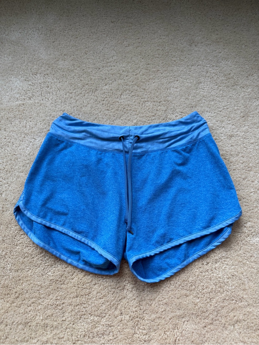 Rabbit Women's Blue Athletic Shorts w/ Brief Lining - Size S - VGUC